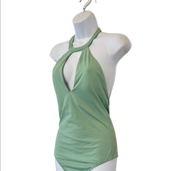O'Neill Women's Salt Water Solids light sea green One Piece Swimsuit - Picture 9 of 11